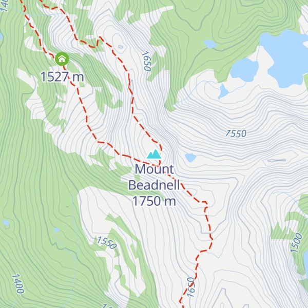 Map of Mount Beadnell
