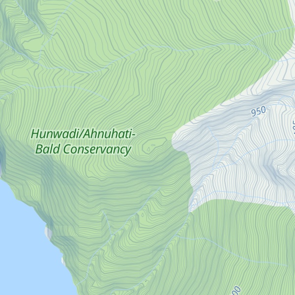 Map of Bald Peak