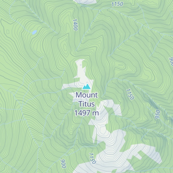 Map of Mount Titus