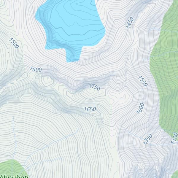 Map of Mount Hills