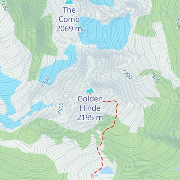 Map of Golden Hinde