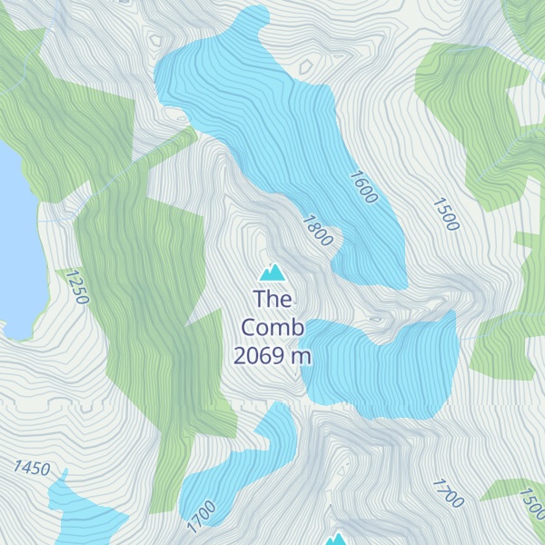 Map of The Comb