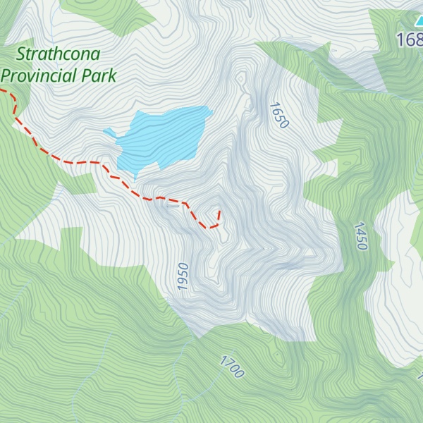 Map of Elkhorn Mountain