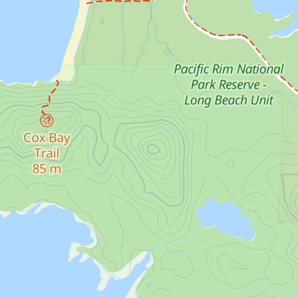 Map of Vargas Cone