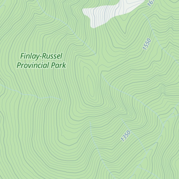 Map of Cormier Range