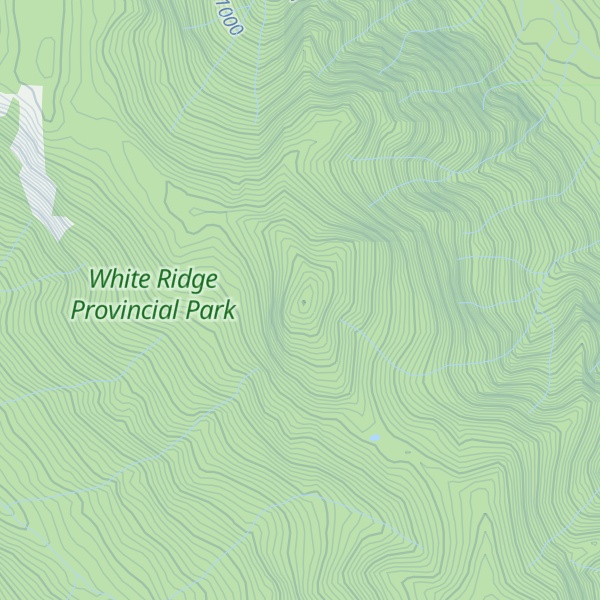 Map of White Ridge