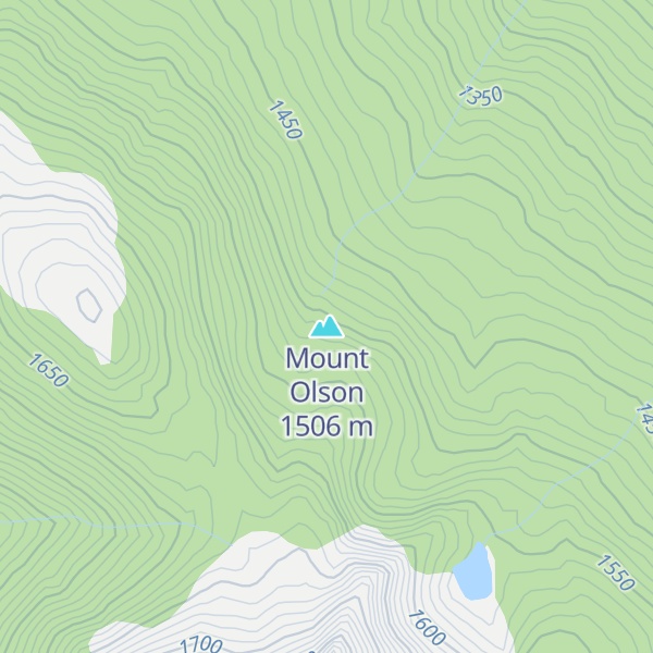 Map of Mount Olson