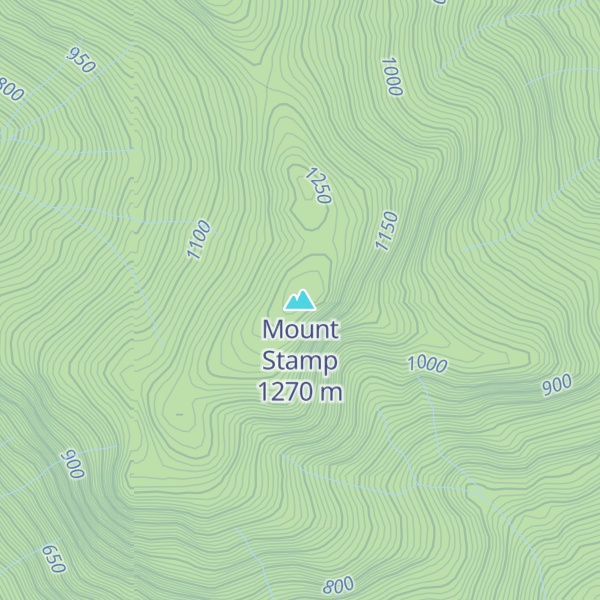 Map of Mount Stamp