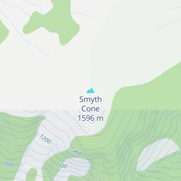 Map of Smyth Cone