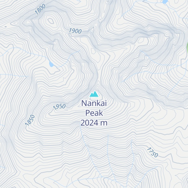 Map of Nankai Peak