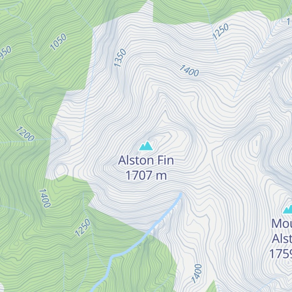 Map of Alston Fin