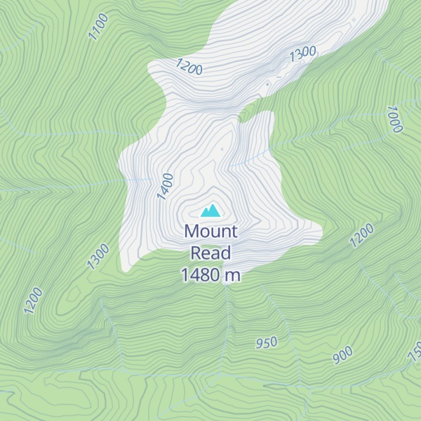 Map of Mount Read