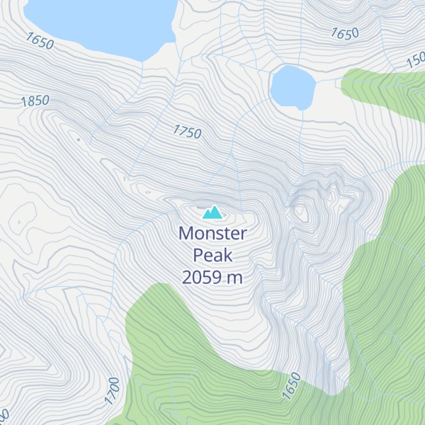 Map of Monster Peak