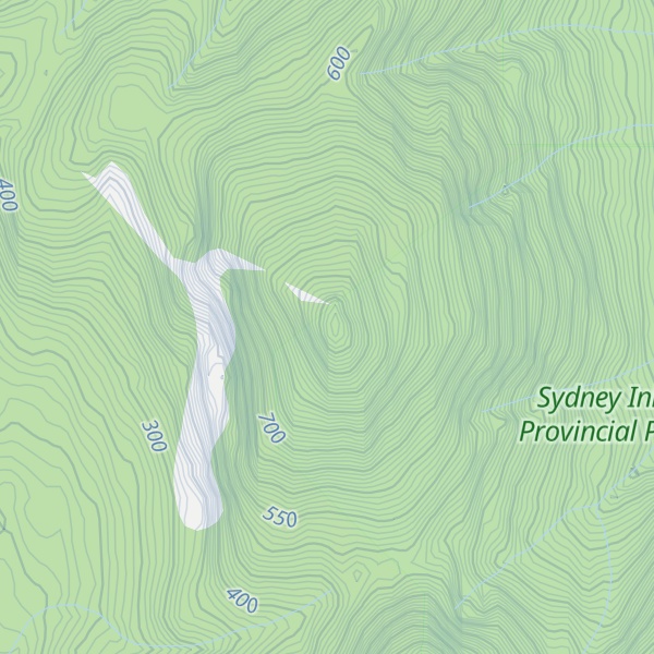 Map of Sydney Cone