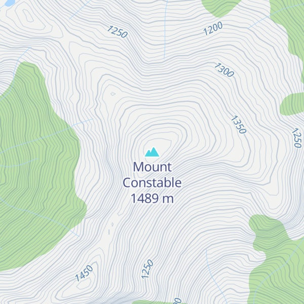 Map of Mount Constable