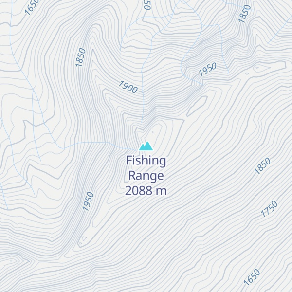 Map of Fishing Range
