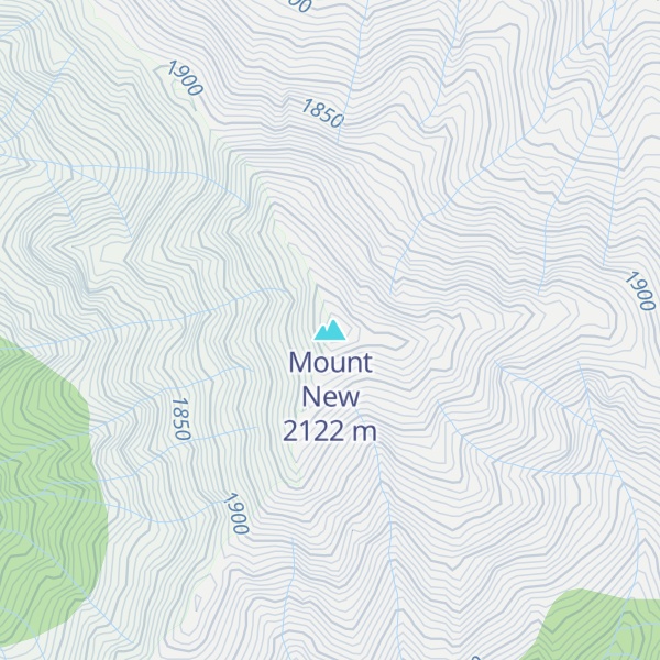 Map of Mount New