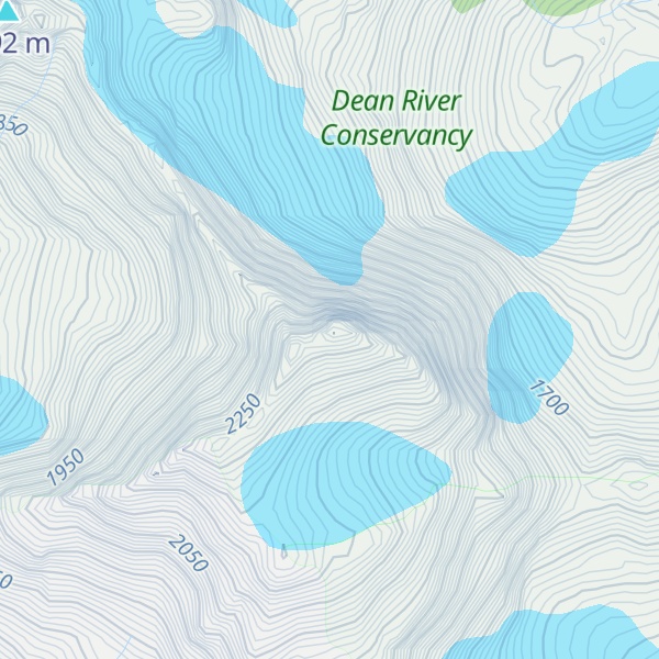 Map of Mount Collins