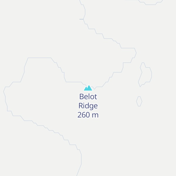 Map of Belot Ridge