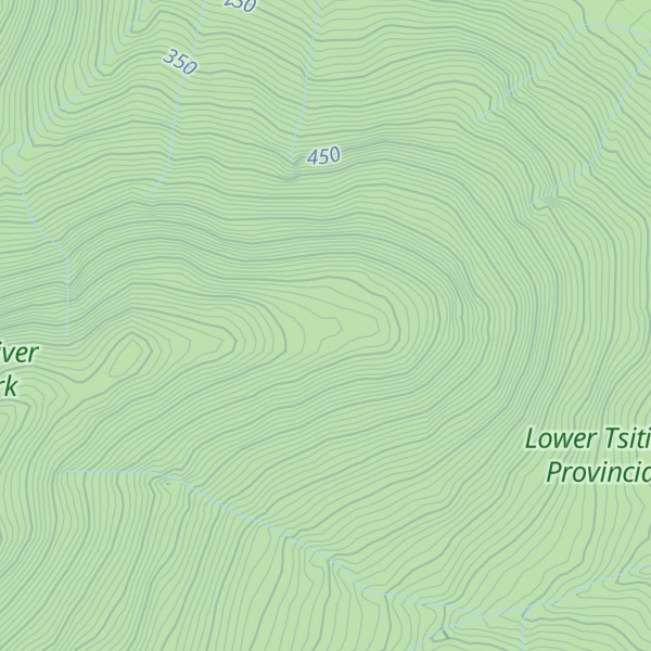 Map of Franklin Range
