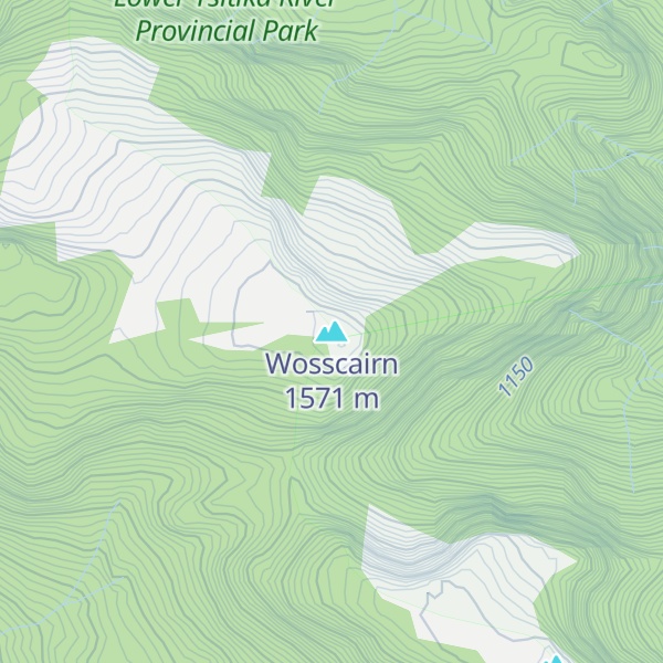 Map of Wosscairn