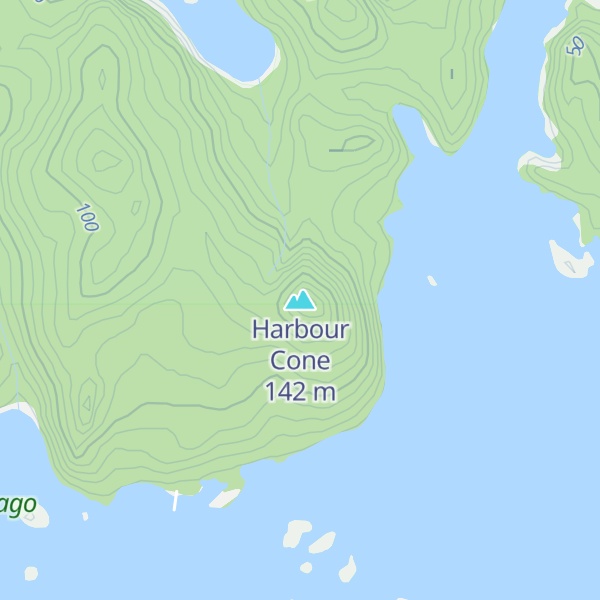 Map of Harbour Cone