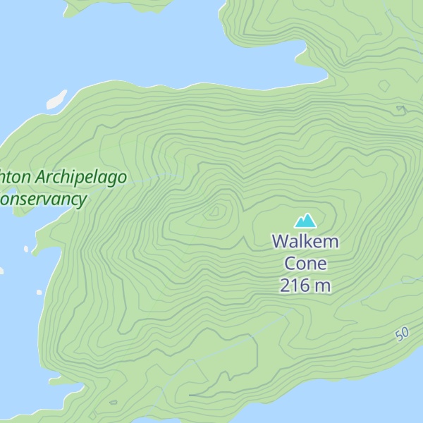 Map of Melbourne Hill