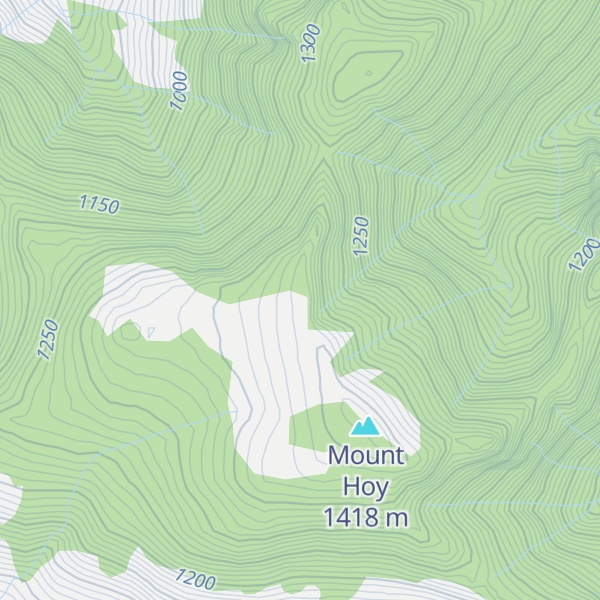 Map of Hankin Range
