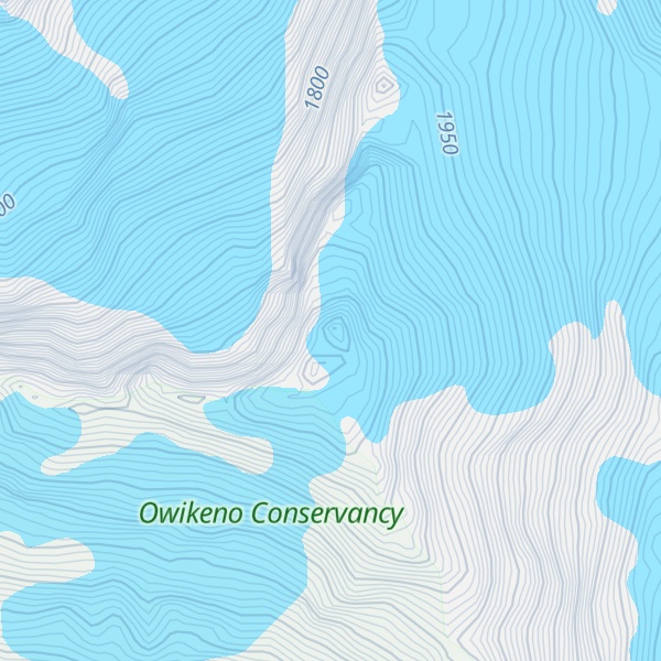 Map of Mount Quissy