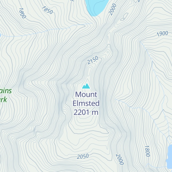 Map of Mount Elmsted