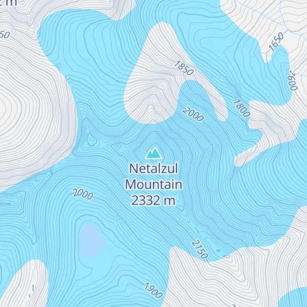 Map of Netalzul Mountain