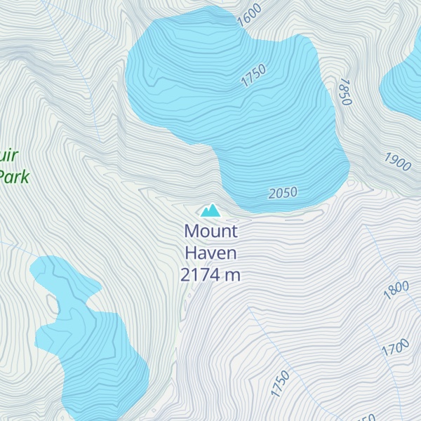 Map of Mount Haven