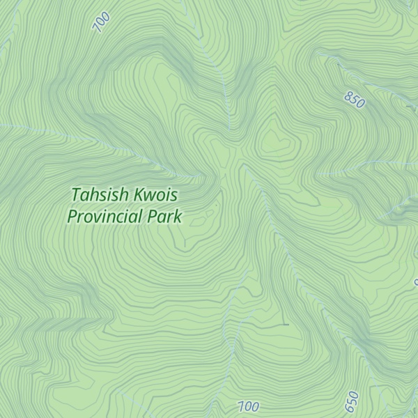 Map of Mount Renwick