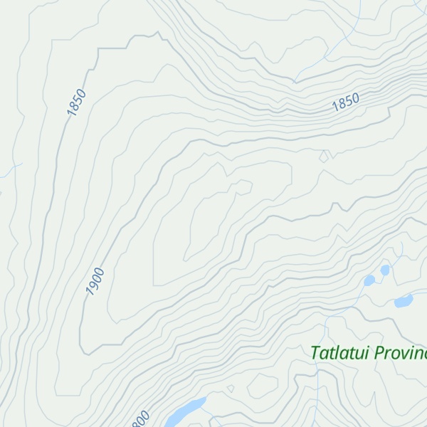 Map of Mount Rognaas