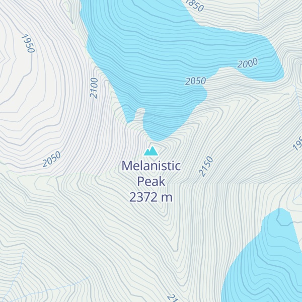 Map of Melanistic Peak