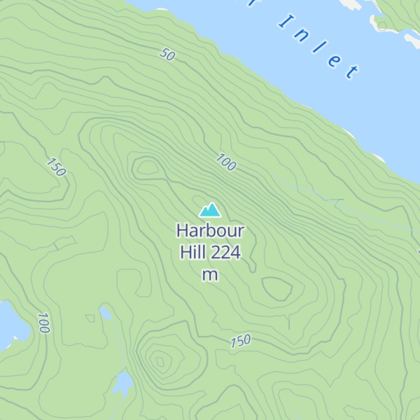 Map of Harbour Hill