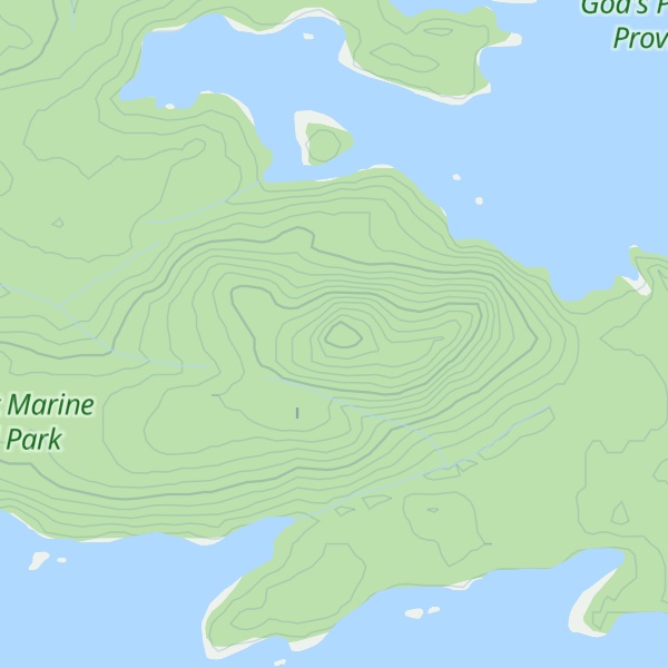 Map of Meeson Cone