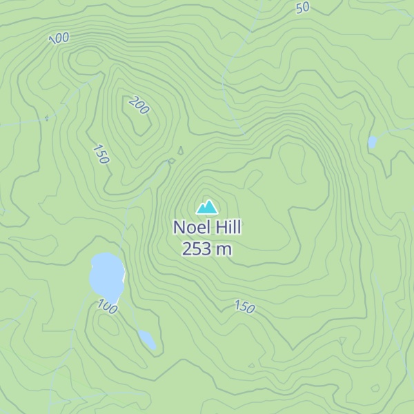 Map of Noel Hill
