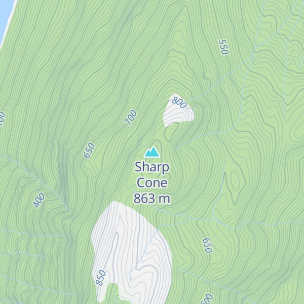 Map of Sharp Cone