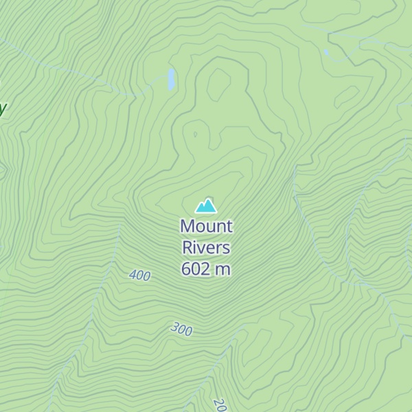 Map of Mount Rivers