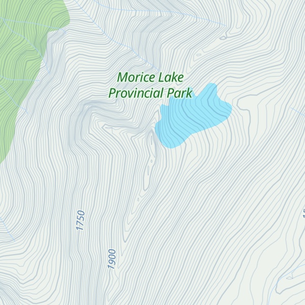 Map of Ob Peak