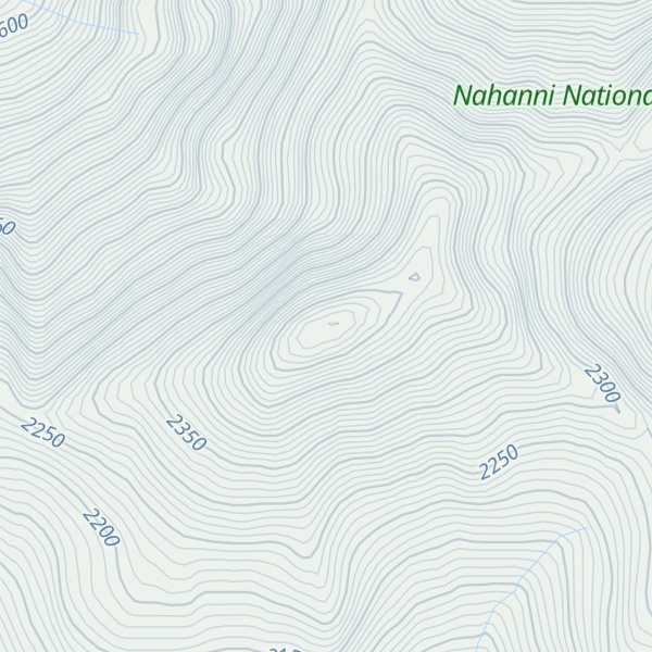 Map of Mount Ida