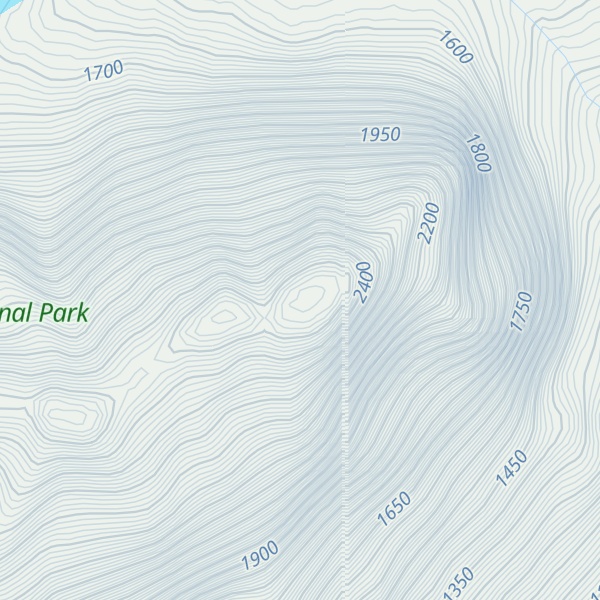 Map of Mount Harrison Smith