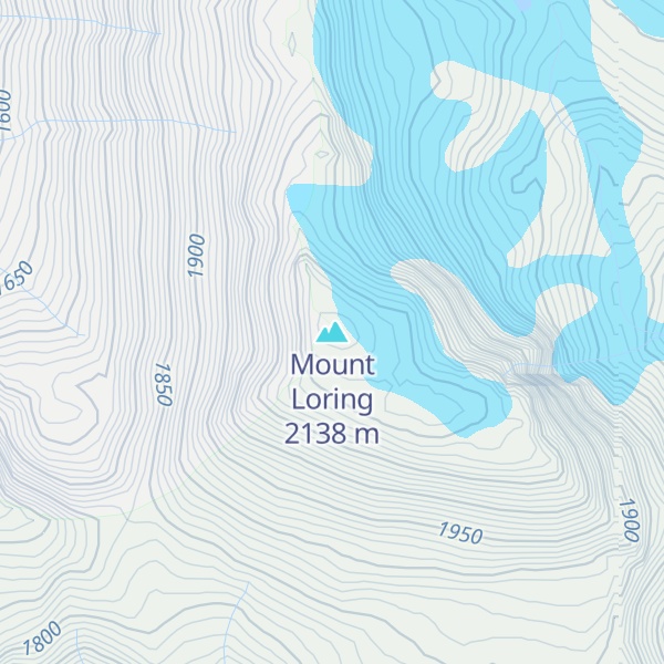 Map of Mount Loring