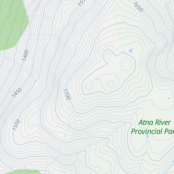 Map of Pat Peak