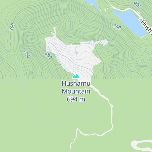 Map of Hushamu Mountain