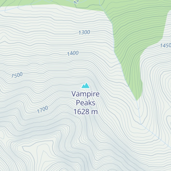 Map of Vampire Peaks