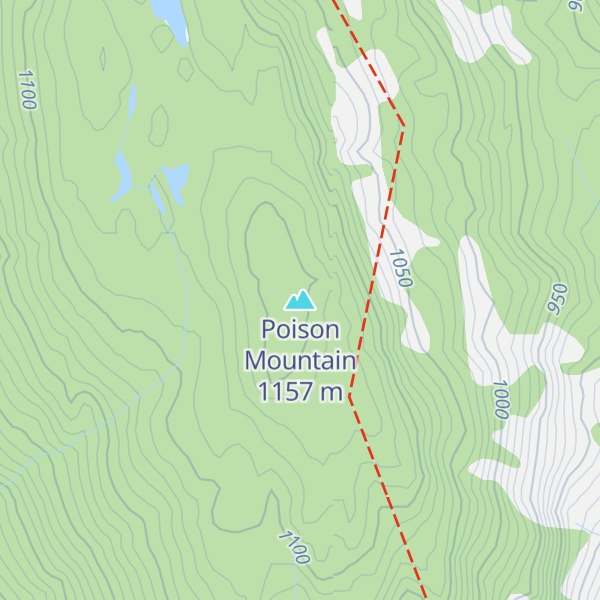 Map of Poison Mountain