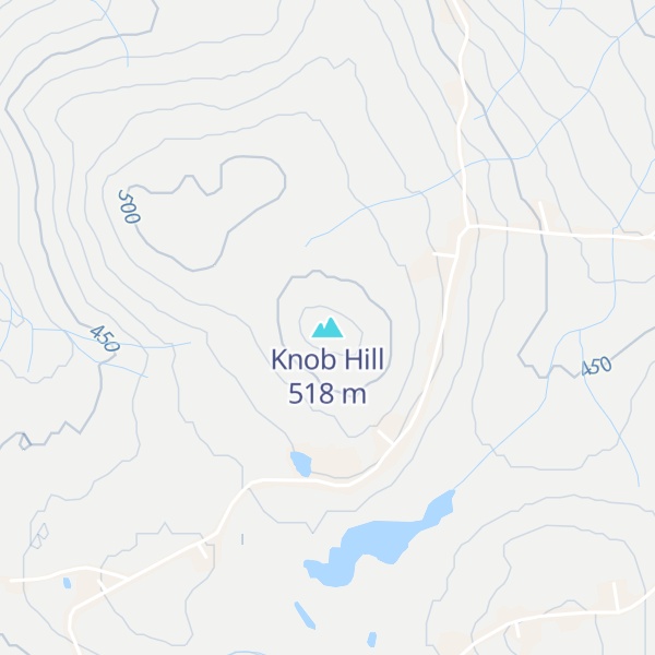 Map of Knob Hill