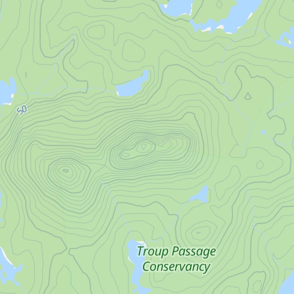 Map of Orton Hill